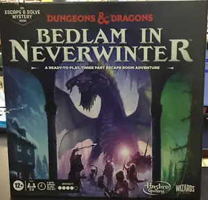 Hasbro Dungeons & Dragons Bedlam in Neverwinter Gioco da Tavolo - Nuovo - Foto 1 di 1