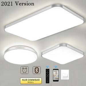 128W LED Deckenleuchte Deckenlampe RGB Badleuchte Lampe Wohnzimmer Leuchte IP44 