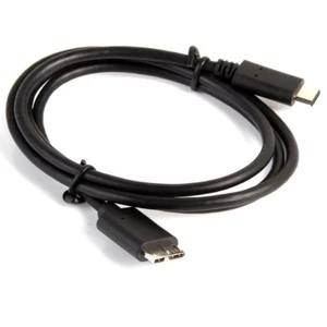 Micro USB 3.1 Type C Male to Standard Type Mirco B USB 3.0 Male Data Cable 3ft - Picture 1 of 2