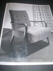 social history 1950's retro furniture ARDALE CHAIR INTERIOR photograph 8.8'inch