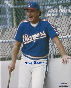 Doug Rader autographed 8x10 Texas Rangers Pro Look #2 - Picture 1 of 1