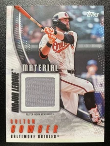 2025 Topps Colton Cowser #MLM-CCO Jersey Relic Major League Material Orioles RC - Picture 1 of 2