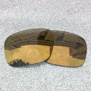 Lentes de repuesto polarizadas de oro bronce para gafas de sol cuadradas Oakley Jupiter - Imagen 1 de 5