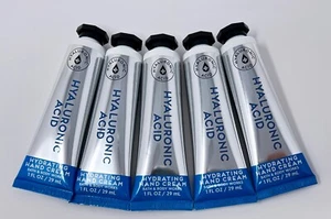5 BATH & BODY WORKS HYALURONIC ACID HYDRATING HAND CREAM LOTION TRAVEL SIZE 1 OZ - Picture 1 of 6