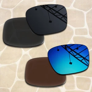 2 pares de lentes de repuesto polarizadas para Oakley Sliver F OO9246 57 mm - Imagen 1 de 13
