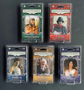 Arkham Horror LCG Investigator Starter Deck Bundle NEW & SEALED - Picture 1 of 2