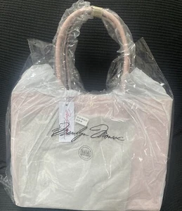 Borsa a mano Marilyn Monroe rosa pallido con doppia tracolla NUOVA - Foto 1 di 11