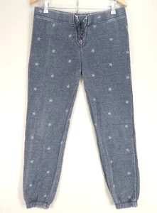 Vintage Havana Joggers Sweatpants Stars Print Track Pants Fleece Comfort Size M - Picture 1 of 9