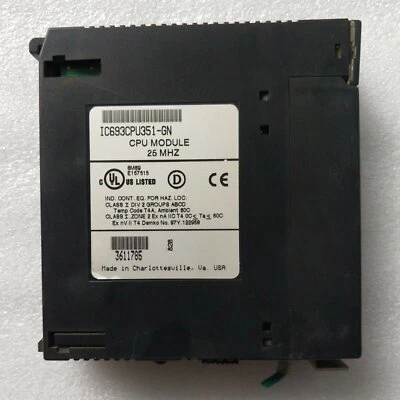 1PC Used For GE fanuc IC693CPU351-GN module - Image 1 of 4