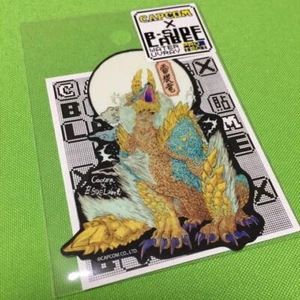 Etiqueta lateral B Jinouga Ukiyo-Ecapcom Monster Hunter pegatina - Imagen 1 de 1