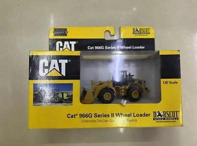 Norscot 1/87 Cat 966G Series II Wheel Loader Diecast Model 55109 - Image 1 of 4