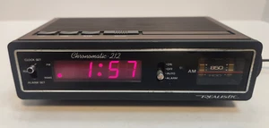 Radio Reloj Despertador Realistic Chronomatic 212 Modelo 12 1517 AM PROBADO FUNCIONA - Imagen 1 de 7