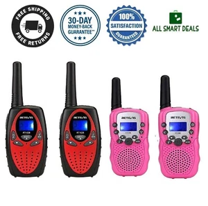 Radios De Comunicacion Woki Tokis Para Niños Niño Niña Juego Set De 4 2 Modelos - Picture 1 of 12