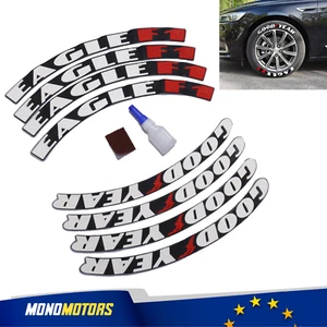 REIFENBESCHRIFTUNG PERMANENTE REIFENSTICKER GOOD YEAR EAGL WEISS REIFENAUFKLEBER - Bild 1 von 6