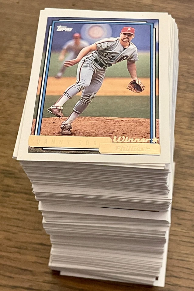 1992 Topps Gold Winners Baseball Cards 1-399 (NM) - Complete Your Set - Image 1 of 1