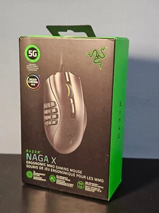 Razer Naga X Mouse da Gioco MMO Cablato: Sensore Ottico 18K DPI, Chroma RGB - Nero - Foto 1 di 3