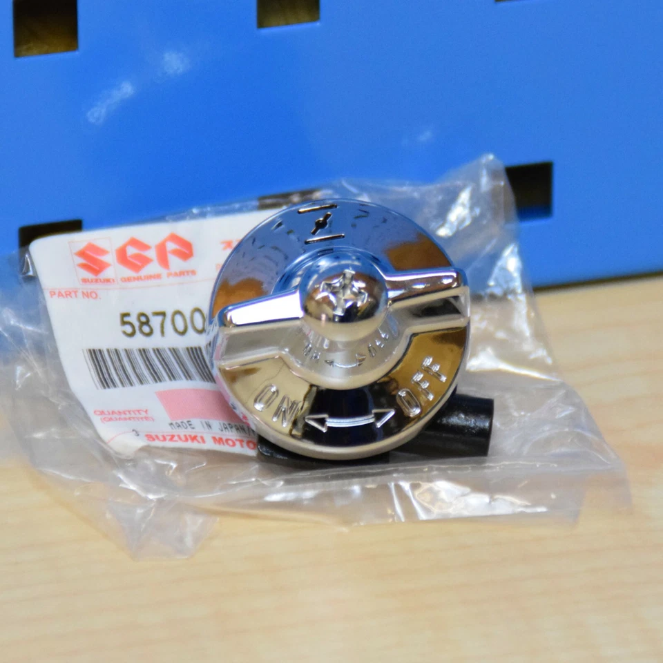 Original Suzuki VS 1400 Intruder Choke Hebel Drehknopf Kaltstart Vergaser  - Bild 1 von 1