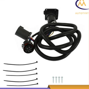 In Bed Trailer Wiring Harness For 2017-2022 Ford Super Duty F250 F350 F450 F550 - Picture 1 of 18