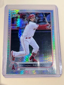 Anthony Rendon 2022 Topps Chrome Prizm Prism Refractor LA Angels - Picture 1 of 2