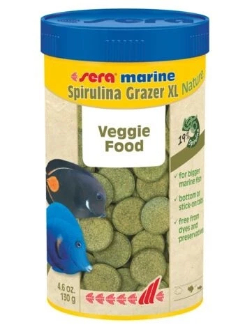 Sera Marin Spirulina Grazer XL Nature 4,6 OZ pecera acuario Foto 1 de 1