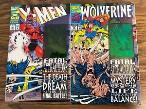 X-Men 25 & Wolverine 75 Magneto Removes Wolverine Adamantium X-Men '97 VF/NM 🔑
