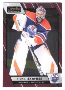 2023-24 O-Pee-Chee Platinum - #71 Stuart Skinner Pink Matte Prism - Picture 1 of 2