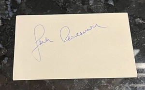 Jack Concanon Autogramm Karteikarte - Bild 1 von 1