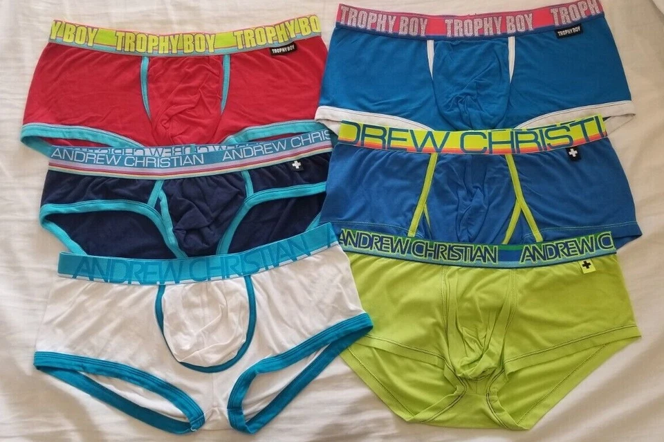 Calzoncillos boxer Andrew Christian talla L para hombre Foto 1 de 1