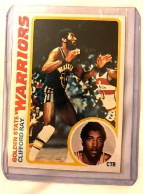 1978-79 Topps Basketball - Clifford Ray #131 Warriors SHARP Vintage Card! - Image 1 of 2