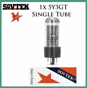Nuovo 1x Sovtek 5Y3 / 5Y3GT | Tubo raddrizzatore uno / singolo | Spedizione gratuita - Foto 1 di 1
