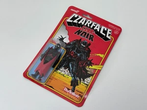 Figura de acción Czarface ReAction Super7 Czar Noir tarjetero rojo coleccionable - Imagen 1 de 2
