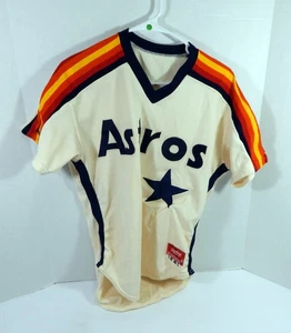 1987 Houston Astros Bert Pena #1 Game Used Cream Jersey 40 DP35474 - Bild 1 von 12