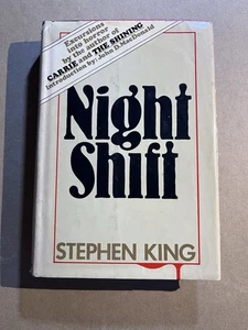 NIGHT SHIFT by Stephen King  vintage 1978 Doubleday hardcover ACCEPTABLE - Picture 1 of 9
