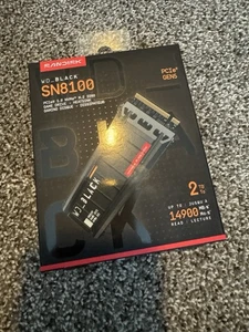 WD Black SN8100 WDS200T1XHM-00CMT0 2 TB Solid State Drive - M.2 2280 Internal - - Picture 1 of 1
