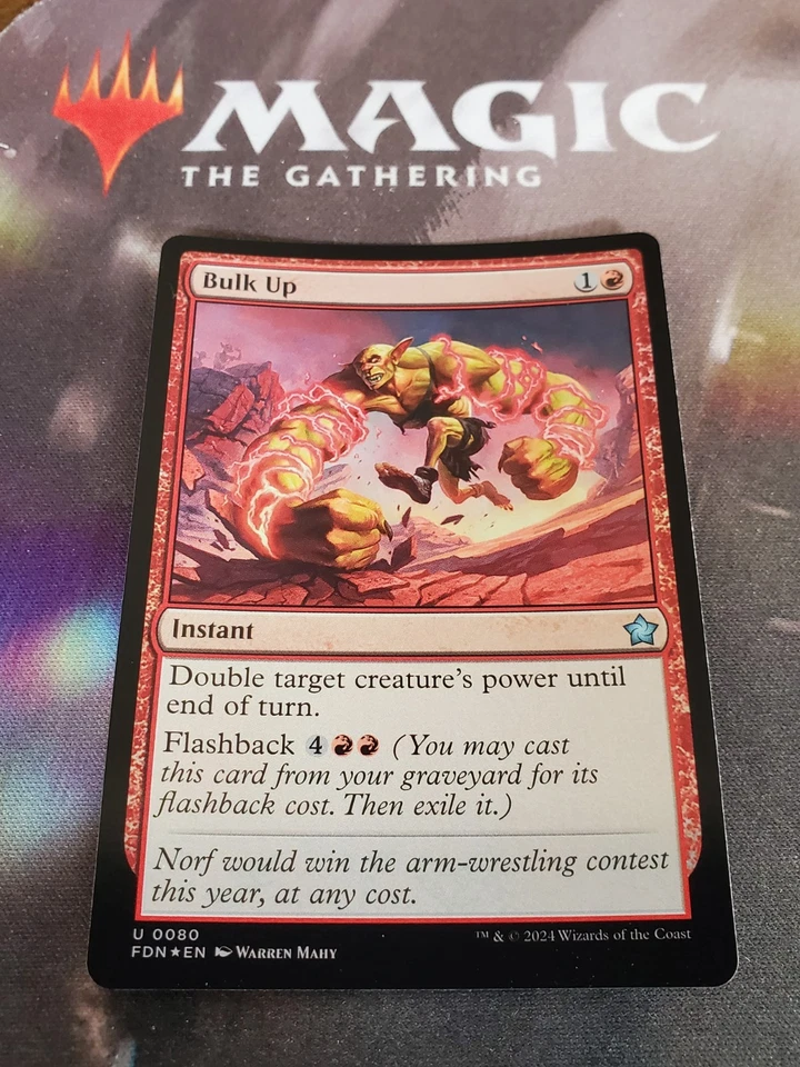 Mtg. Bulk Up. Foil. Foundations. Pack Fresh  - Image 1 of 1