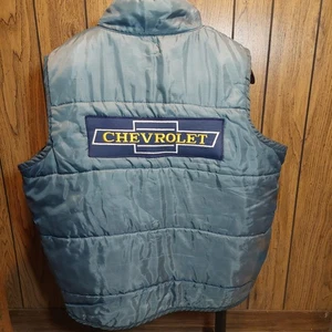 Vintage 70er 80er Puffer Weste mit Vintage Patches Chevy Ford Keep On Truckin mehr - Bild 1 von 12