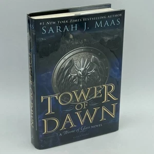 Tower of Dawn - Sarah J. Maas (Target exclusive, endpaper art, Q&A) 1st print HC - Imagen 1 de 14