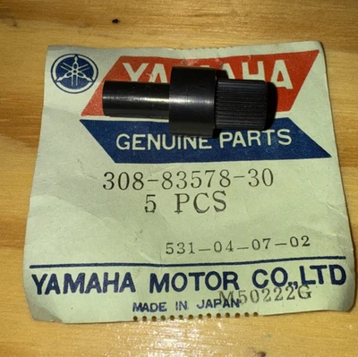 NOS YAMAHA 1974 DT125,250/1975 DT175 PERILLA DE REINICIO MEDIDOR DE VIAJE # 308-83578-30 Foto 1 de 4