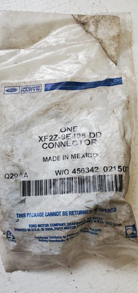 ¡¡NUEVO!! Ford Windstar 1999-2000 3,8 L.  Tubo conector PCV # XF2Z-9498-DD. _KL Foto 1 de 4