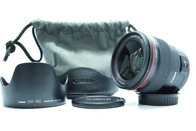 [Top COMO NUEVO con capucha + estuche] Lente Canon EF 35mm f1.4 L USM Auto... - Imagen 1 de 4