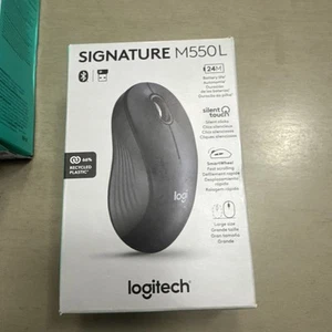 New Logitech Signature M550 L Wireless Mouse Graphite FAST FREE SHIPPING!! - Picture 1 of 4