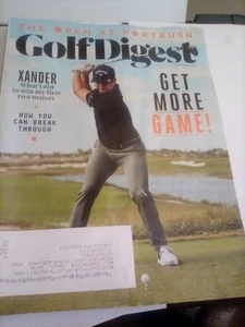 Golf Digest Magazine July August 2025 Open At Portrush Get More Game Xander - Picture 1 of 1