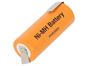 ACCU-4/5A/L/2 HHR200A Batt: Ni-MH 4/5A,4/5R23 1,2V 2000mAh Lötplättchen Ø17x43mm - Picture 1 of 1