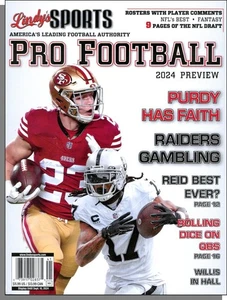 Lindy's Sports Pro Football 2024 Preview - New Book! 248 Pages! - Picture 1 of 1