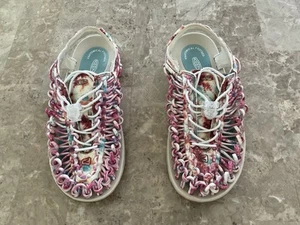 Keen Uneek Woven Cord Sandals 8 New MSRP $140 - Picture 1 of 6