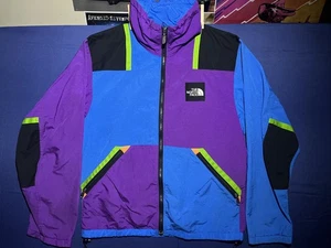 Chaqueta Tonar Vintage The North Face Talla S Bloque de Color Brillante Cremallera Completa Hecha en EE. UU. - Imagen 1 de 17
