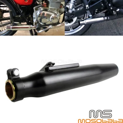 Universal Rotating Exhaust Muffler Vent Pipe Silencer Slip on For Suzuki DR-Z125 - Image 1 of 4