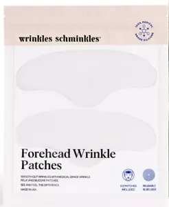 Wrinkles Schminkles Forehead Patches 2 pack Medical Grade FDA Listed Made In USA - Picture 1 of 1
