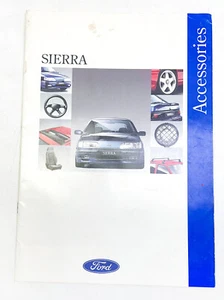 Vintage Car Brochure Ford Sierra Accessories 1991 - Picture 1 of 8