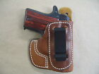 Sig Sauer P238 IWB Molded Leather Inside Waistband Conceal Carry Holster TAN RH
